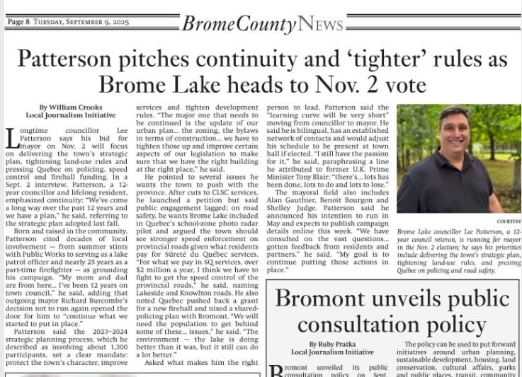 BCA Lee Patterson Article